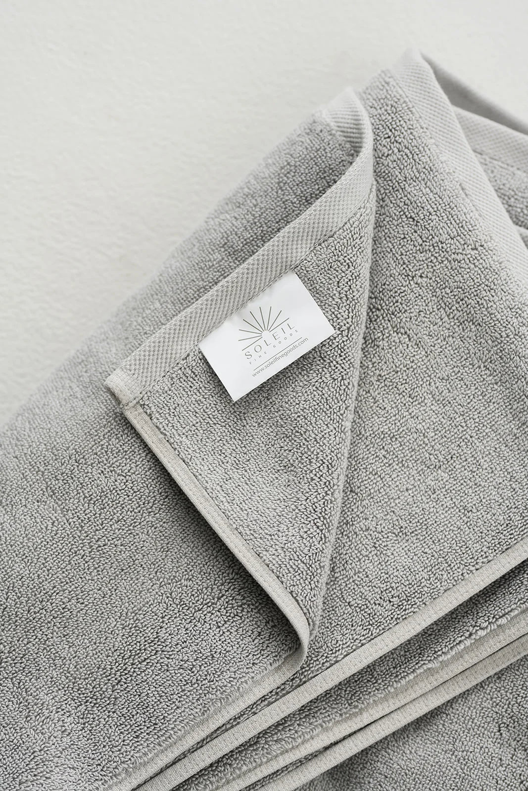 Grey Ultra Plush Luxury Bath Towels, Set of 4
