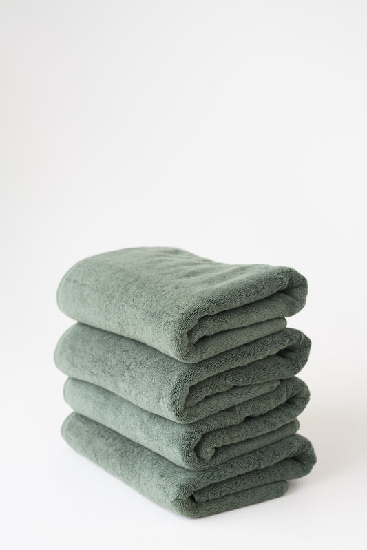 Forest Ultra Plush Luxury Bath Towels, Set of 4