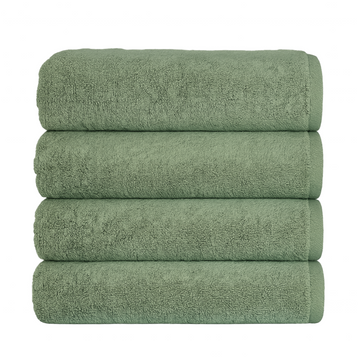 4 Piece Bathroom Towel Set,  (Forest)