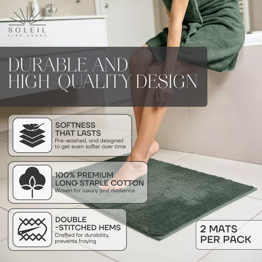 Bath Mat - Set of 2 (Forest)
