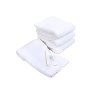 Hand Towels - Set of Four (4) (White)